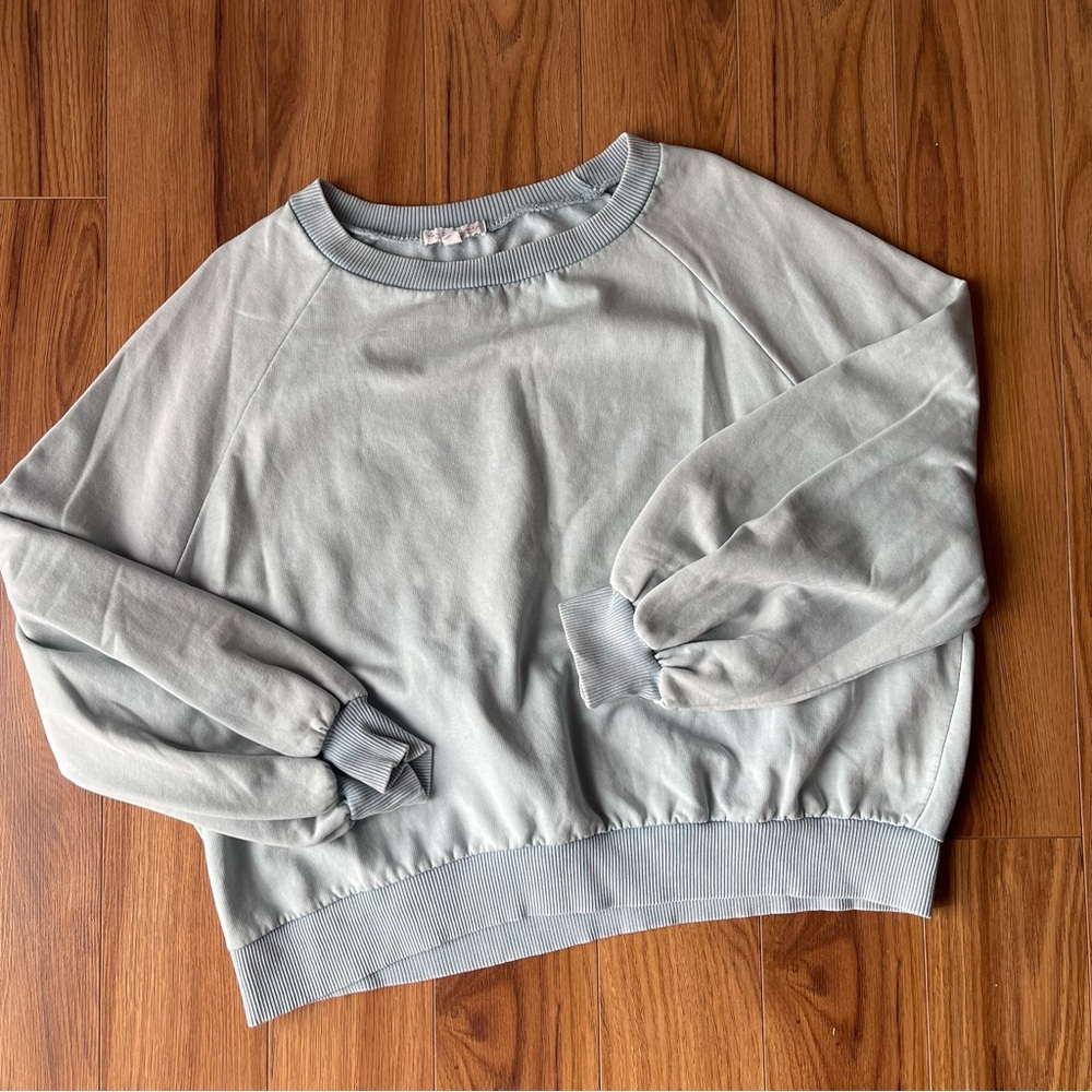 DONT AS WHY crop sweatshirt